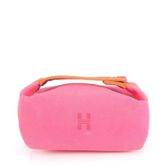 HERMES Handbags - Hermes Brit A Black PM Handbag Tote Clutch Pouch Women's